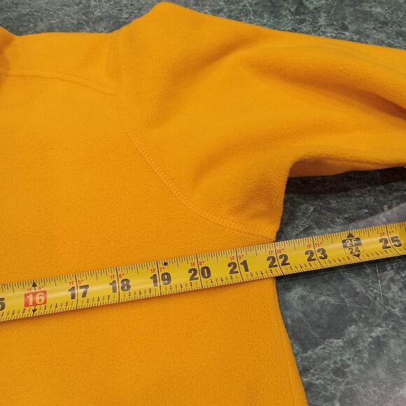 Helly Hansen Mens Yellow Size Large Polartec Fleece Pullover 1/4 Zip New Outdoor - Picture 8 of 12